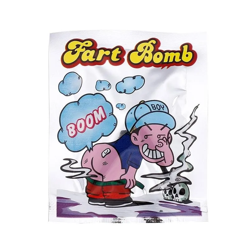 Funny Fart Bomb Bags Smelly Stink Bomb Funny Joke Tricky Toy April Fool's Day Fool Toy