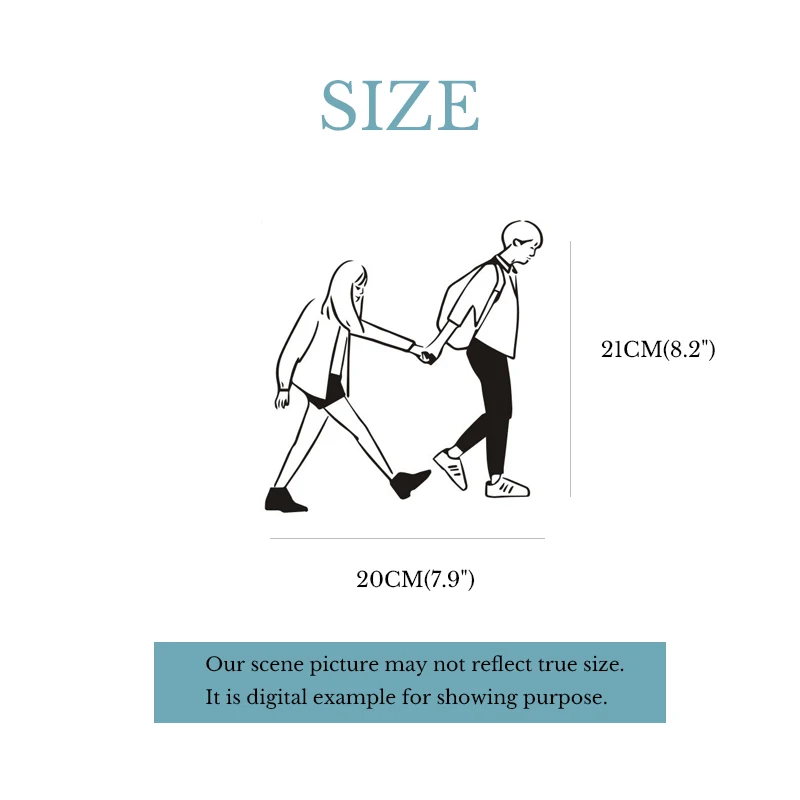 Любителей зеркало для прогулок наклейки на стену Ins популярный детской комнаты
