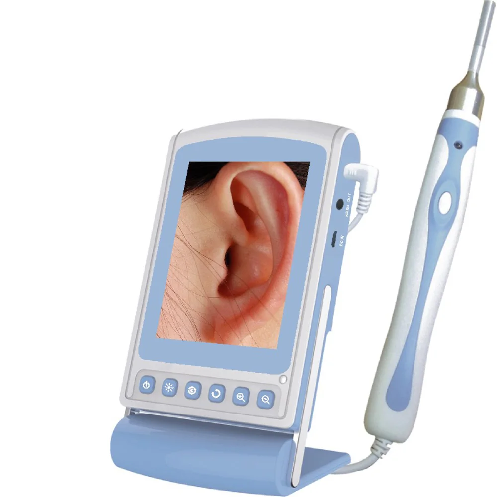 

66C 3-дюймовый ЖК-дисплей для семейного здравоохранения, фотокамера для осмотра носа и ушей, 3,9 мм, ручной эндоскоп, оральная фотокамера