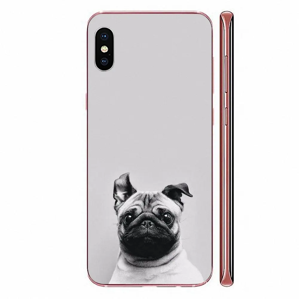 ТПУ дизайнерский телефон для Apple iPhone 11 Pro X XS Max XR 4 4S 5 5C 5S SE SE2 6 6S 7 8 Plus Румяна Розовый