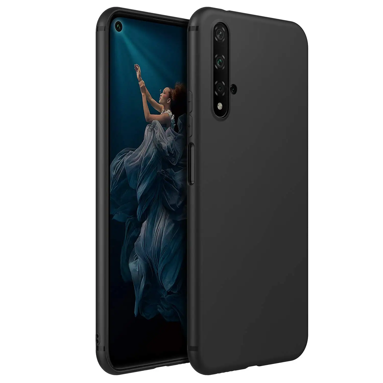 Матовый чехол для Huawei Honor 20 тонкий летний из ТПУ Nova 5T Pro YAL-L21 L41 Yale-L71A | Мобильные