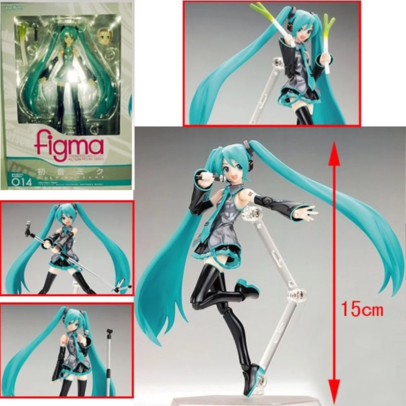Аниме Мику Hatsune кавайная модель подвижная Cy ручная работа аксессуар для смены