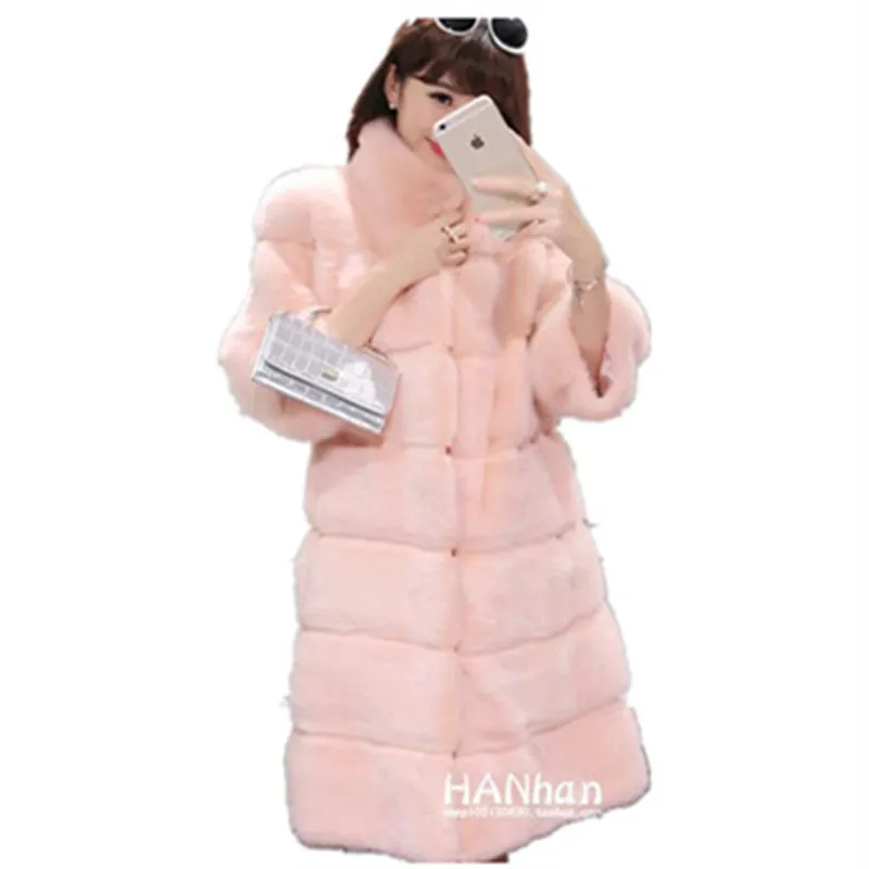Natural Fur Coats Winter Women Mink Fur Coat Female Genuine Leather Jackets Ladies Oversize Warm Thick Detachable Long 2020 New