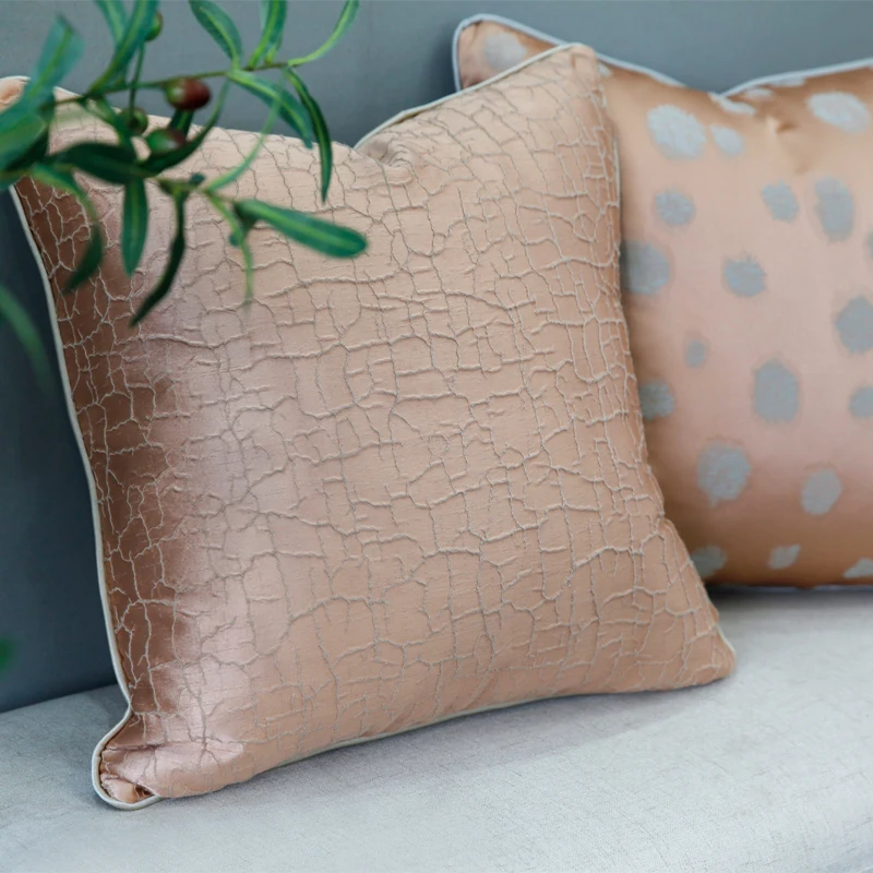 Новое поступление милые розовые наволочки в горошек роскошные декоративные для