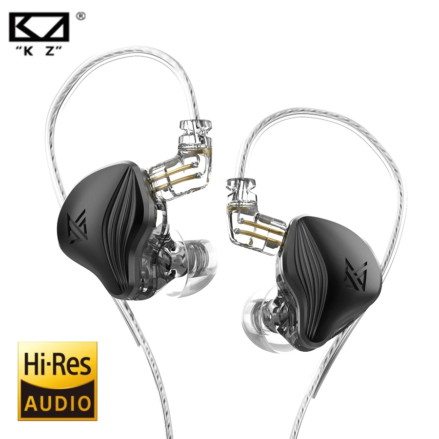 

KZ ZEX Static Moving Coil Wired Headset with Microphone Wired Headphones Gaming Earphone HIFI Sport Earbuds Running for Xiaomi