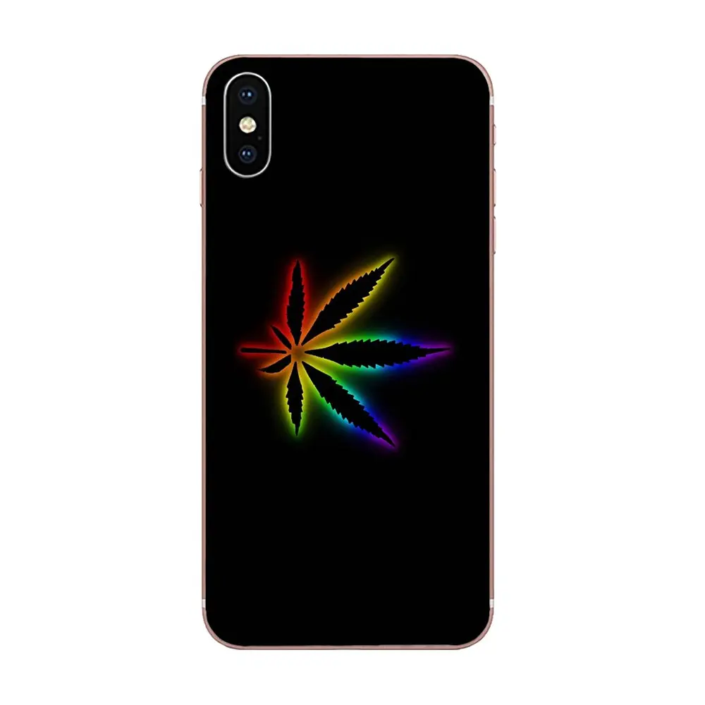 Чехлы из ТПУ для Huawei P7 P8 P9 P10 P20 P30 Lite Mini Plus Pro 2017 2018 2019 с пеньковыми листьями|Бамперы|