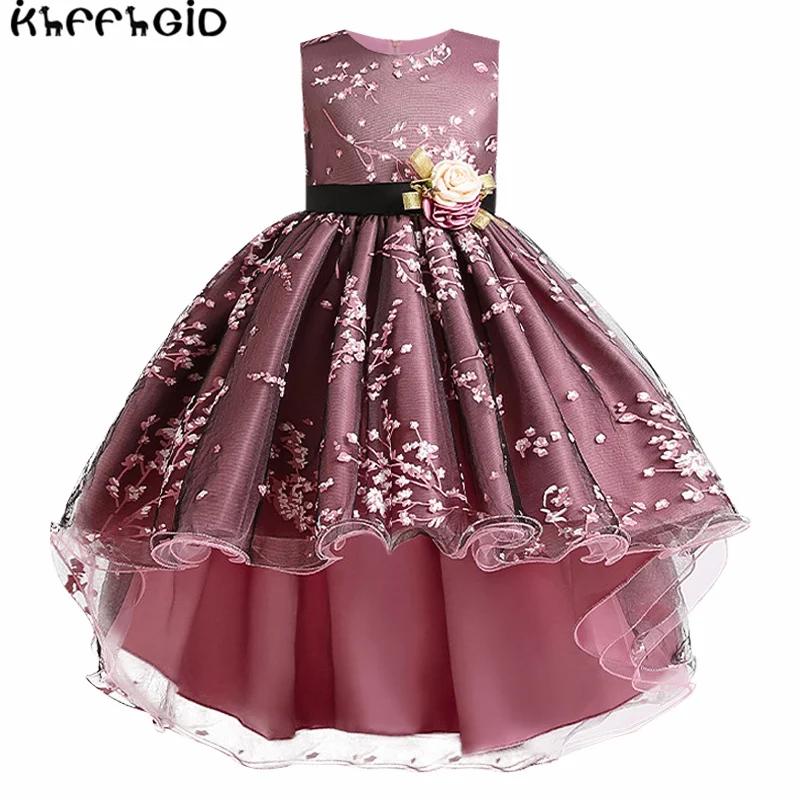 Платье для девочек с вышивкой без рукавов на Рождество | Детская одежда и обувь