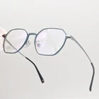 Оправа для очков TNT в алюминиевой оправе для мужчин, деловые высококлассные модные компьютерные оптические очки по рецепту при близорукости с титановыми дужками