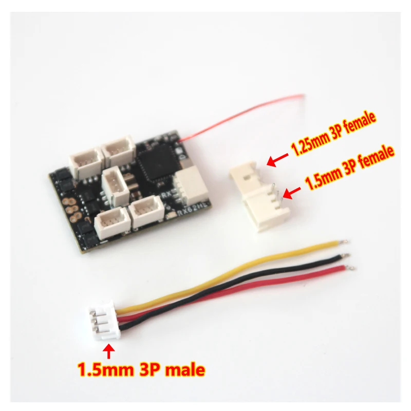 MA-RX62HE-D Super Light 1.8g 6CH Micro Receiver Built-in 7A/2S(5A/3S) Brushless ESC for SPEKTRUM X 2 Radio Transmitters | Игрушки и