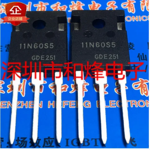 

Free Shipping 10pcs 11N60S5 SPW11N60S5 TO-247 600V 11A