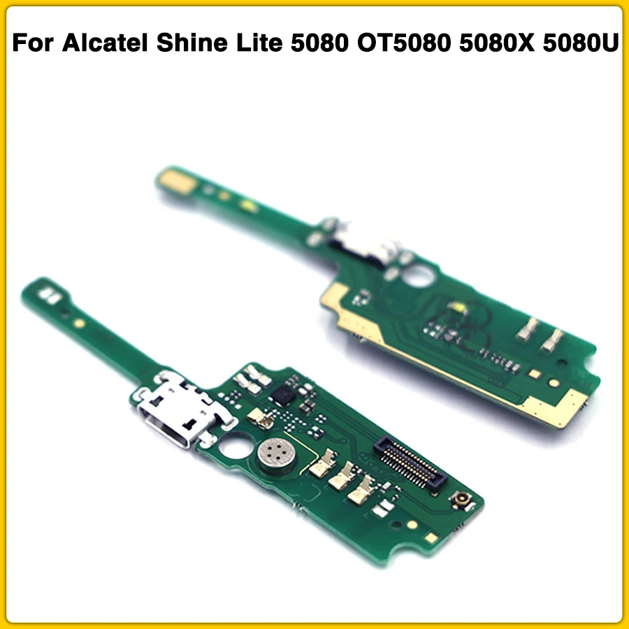 Новый USB зарядное устройство зарядный порт разъем гибкий для Alcatel Shine Lite 5080 OT5080 5080X