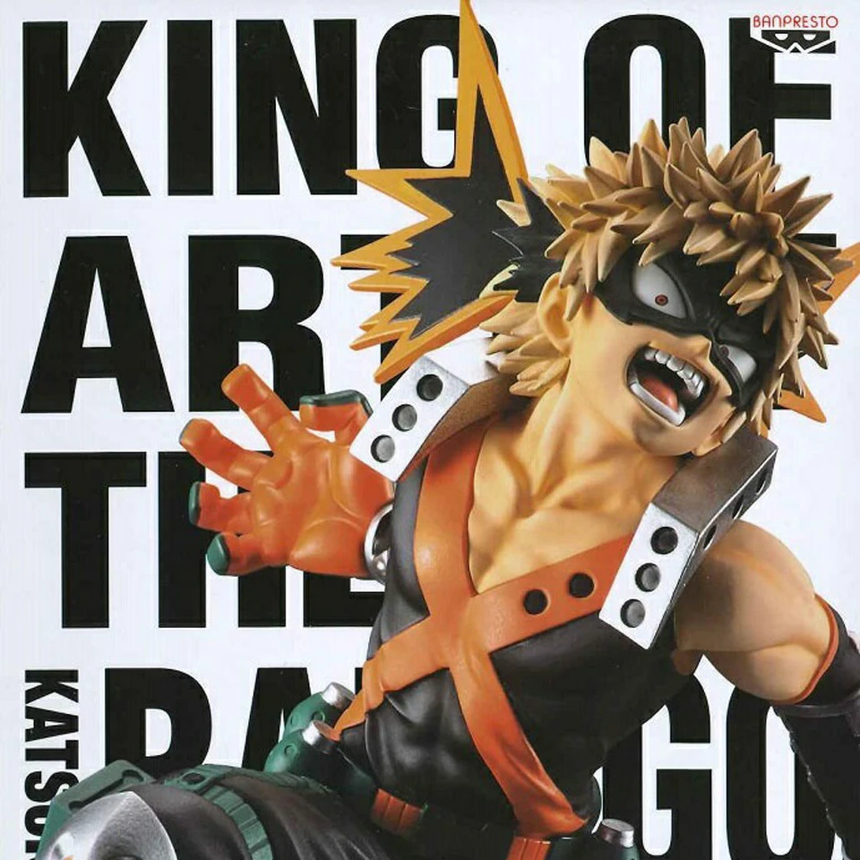 Оригинальный Banpresto My Hero Academia король художника KOA Bakugou Katsuki пвх фигурка модель