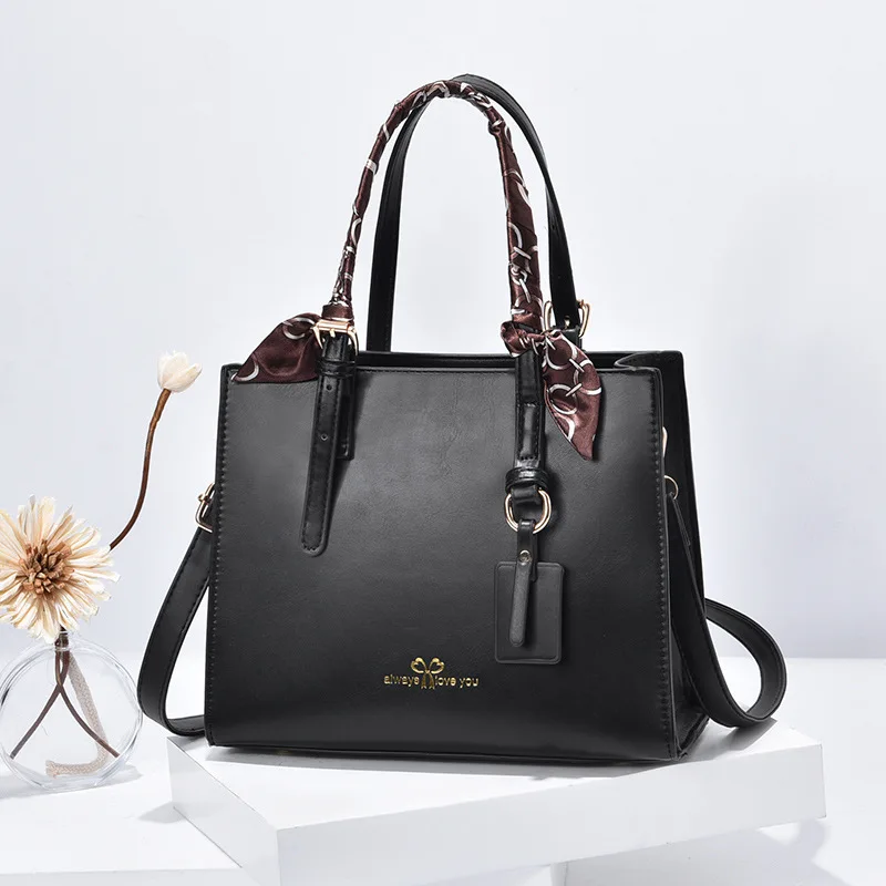 

New Luxury Designer Crossbody Shoulder Bag For Women Solid PU Leather Ladies Handbags Fashion Women‘s Bag