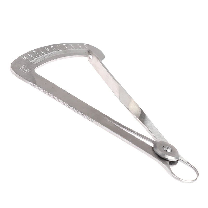 

1pcs Dental Gauge Caliper Measuring Metal Instrument Ruler Dental Lab 0 -10mm