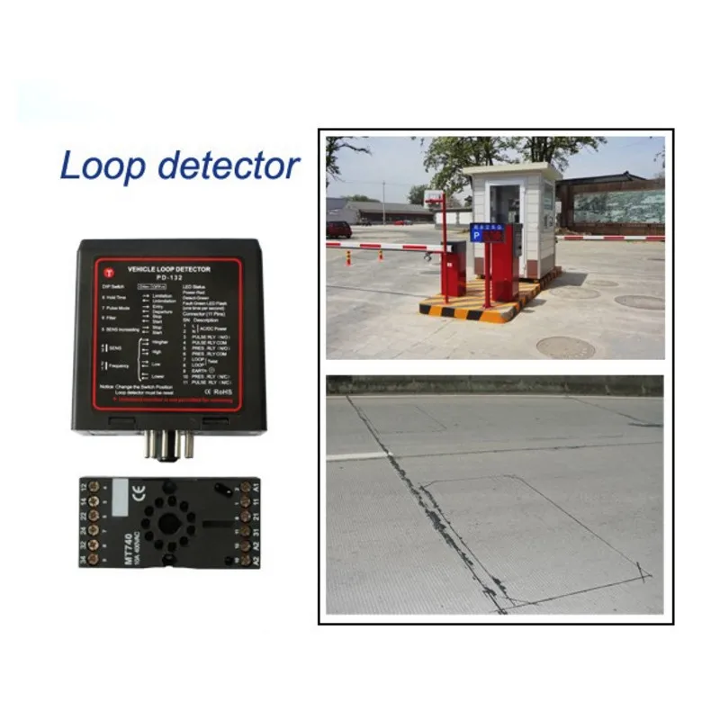 Vehicle Detector Loop Detecting Detection Device Traffic Sensing Signal Control PD 132 For Parking System