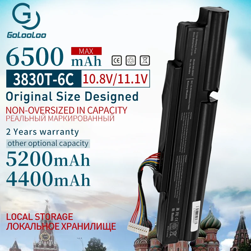 Gooloo 6 ячеек Новый аккумулятор для ноутбука Acer Aspire TimelineX 3830T 3830TG 4830T 4830TG 5830T 5830TG AS11A3E
