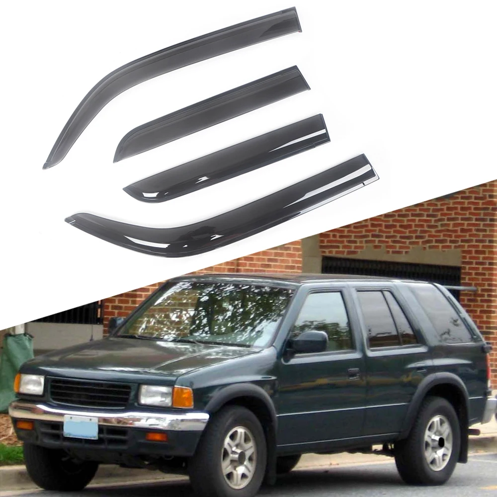 

Ветрозащитный козырек для боковых окон Honda Passport 1994-2002, черный козырек от дождя для двери, вентиляционные оттенки, козырек от темного дыма
