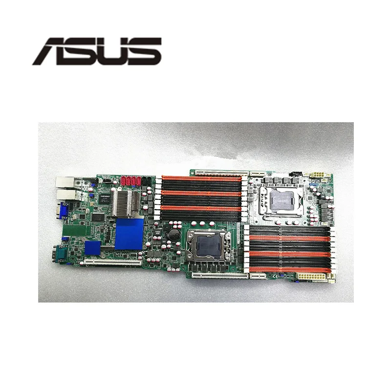 Для ASUS Z8PG D18 б/у оригинал для Intel 5500 Серверная материнская плата Socket LGA 1366 DDR3 X58 X58M