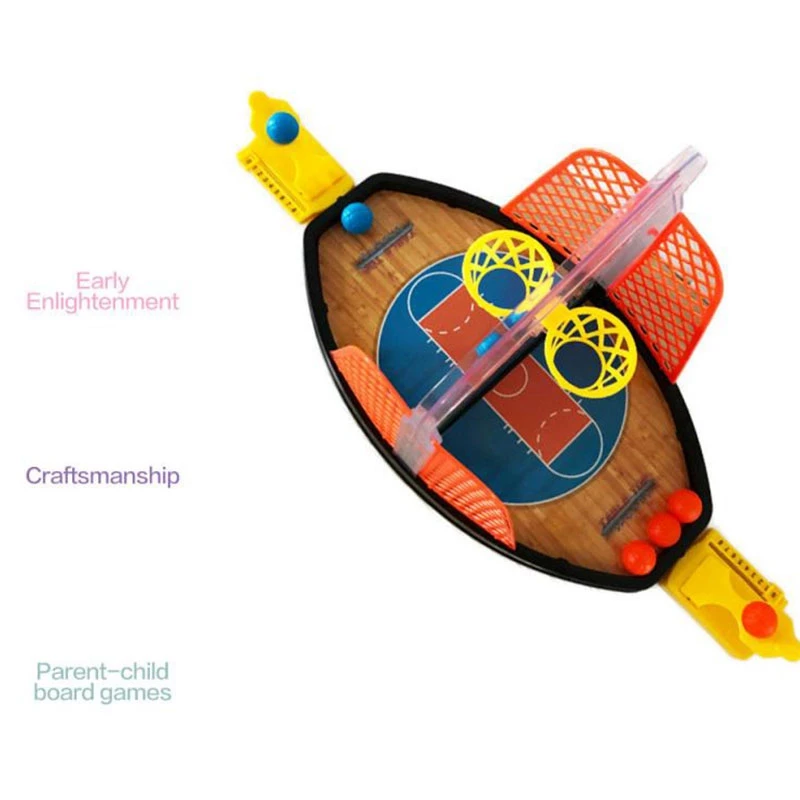 

Two-Way Ejection Basketball Court Parent-Child Interaction Mini Sports Finger Projection Table Game Desktop Basketball