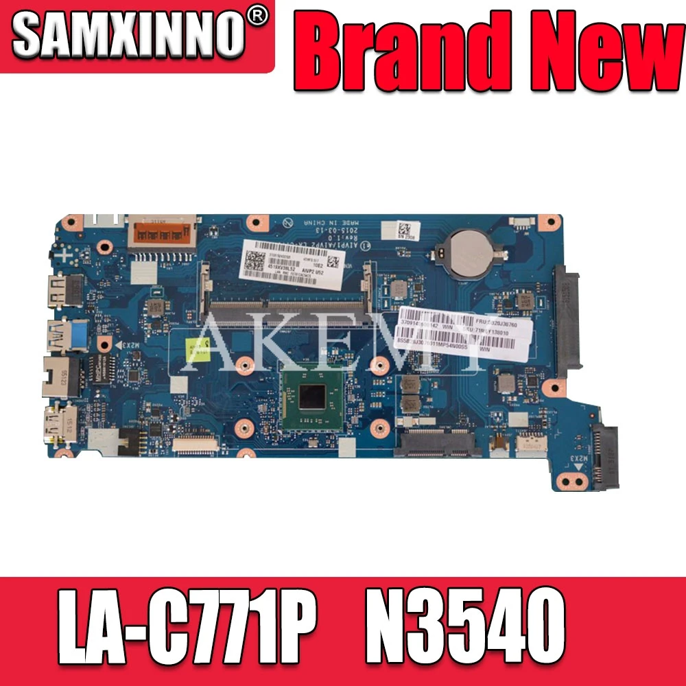 

Для For Lenovo B50-10 100-15IBY материнская плата для ноутбука AIVP1/AIVP2 LA-C771P материнская плата с N3540 CPU (для intel CPU) протестирована на 100%