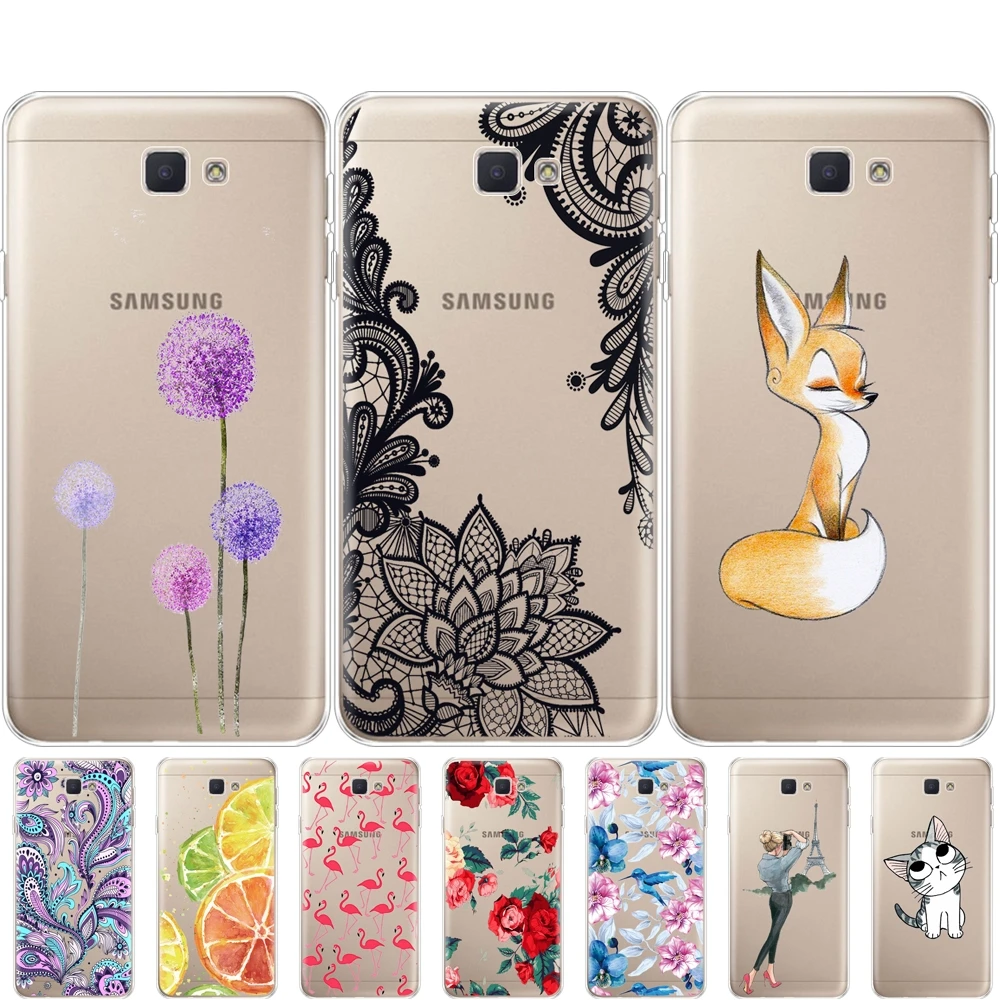 Чехлы для Samsung Galaxy J7 Prime SM G6100 G610F G610M мягкий силиконовый чехол из ТПУ On7 2016