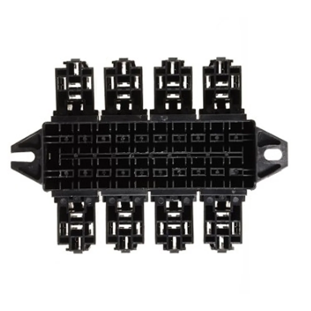 

20 Slot Blade Fuse Holder 8 Way Relay Circuit Box Protector Block For Automotive Marine Accessories