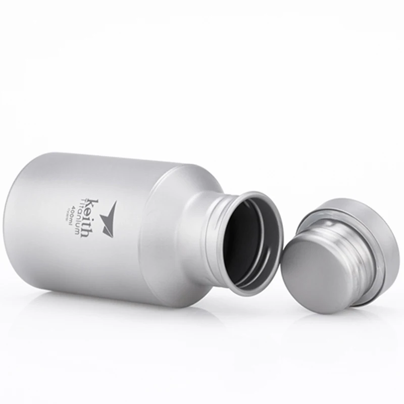 Титановая бутылка для воды портативные бутылки с сумкой сверхлегкая Спортивная