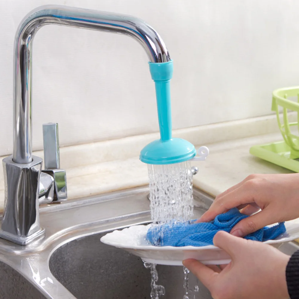 

New Kitchen Faucet Extender Water-saving Faucet Regulator Adjustable Faucet Shower Splash Head With Valve Pressure Relief Nozzle