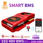 Интеллектуальная плата BMS 18650 для защиты аккумулятора Lifepo4 48 в 16s, сбалансированная плата BMS 150A 200A 250A 485, USB-устройство CAN UART Bluetooth APP
