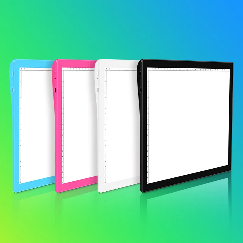 

HOT Variety Girls Boys A4 Soft Light Drawing Board Toys Creative Magic Writing Glow Graffiti Pad Children's Toy Gifts Playmates