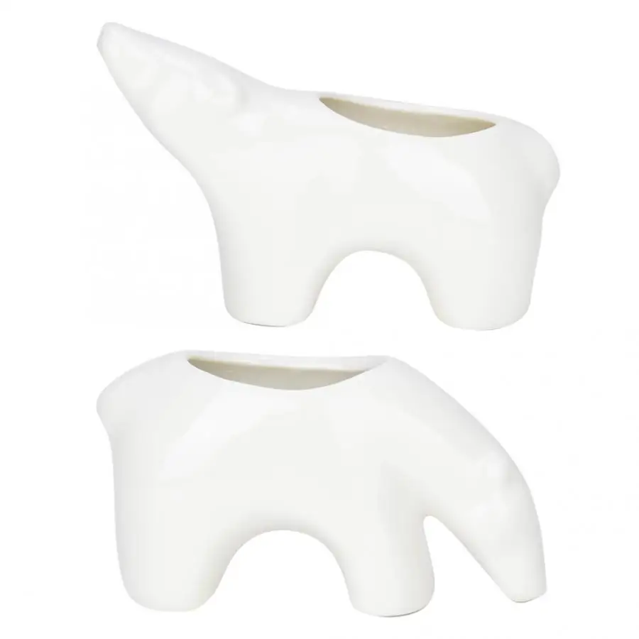 Керамическая Смола суккулент контейнер для растений цветочный горшок плантатор