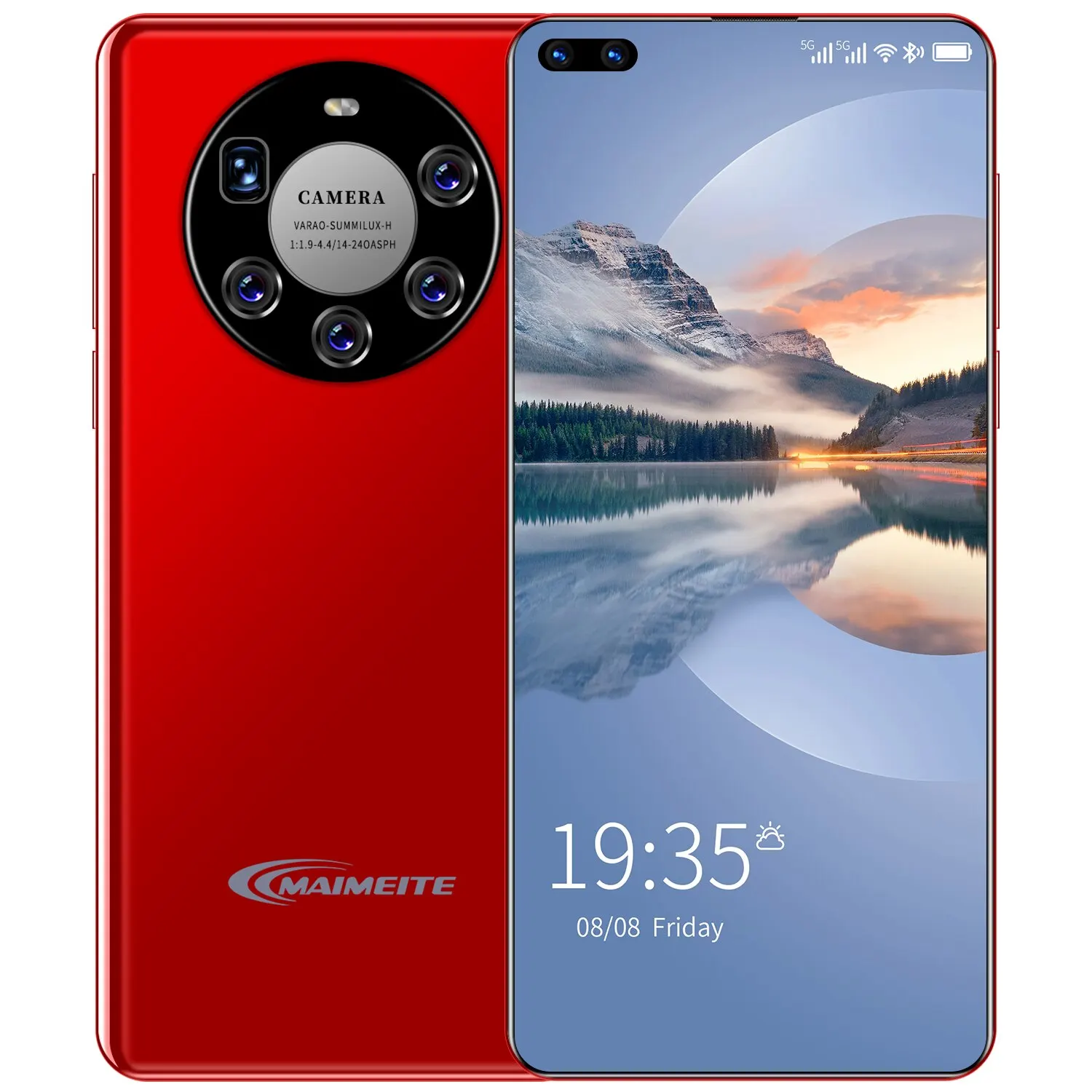 

Mate46 Pro 8+256gb 6.3In Full Screen Push-Button Deca Core 4g lTE 5g Smart Phone MTK6889 32+48Mp 5600mAh Global Cell Phones