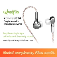 urbanfun ybf iss014 earphones headsets 3 5mm in ear wired earphon e for smartphones without microphone