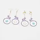 Акриловые милые двусторонние серьги Hanako Kun в стиле аниме Wildfire, аксессуары, подарки для мужчин и женщин