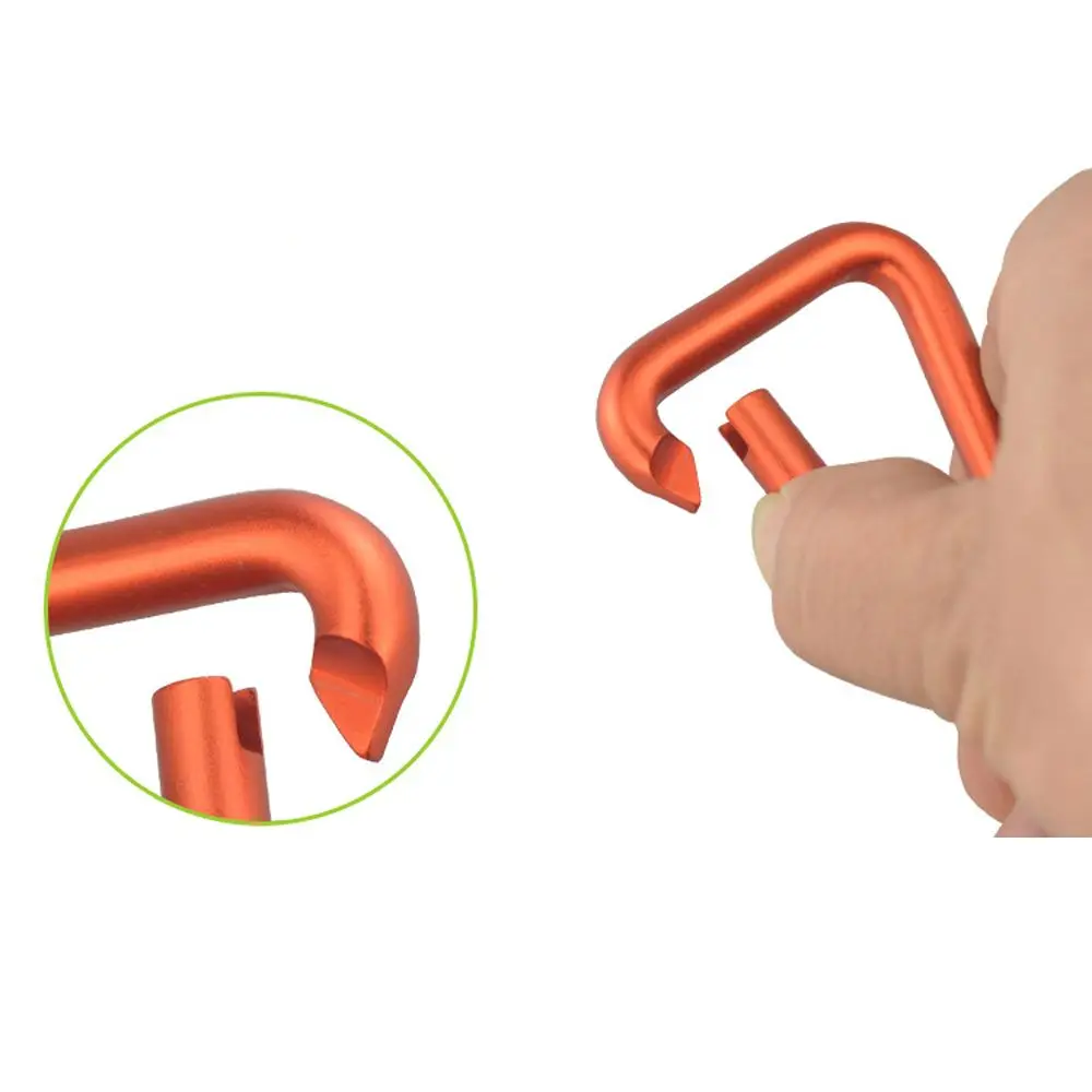 5 шт. на открытом воздухе оборудование для кемпинга алюминиевый сплав Карабин