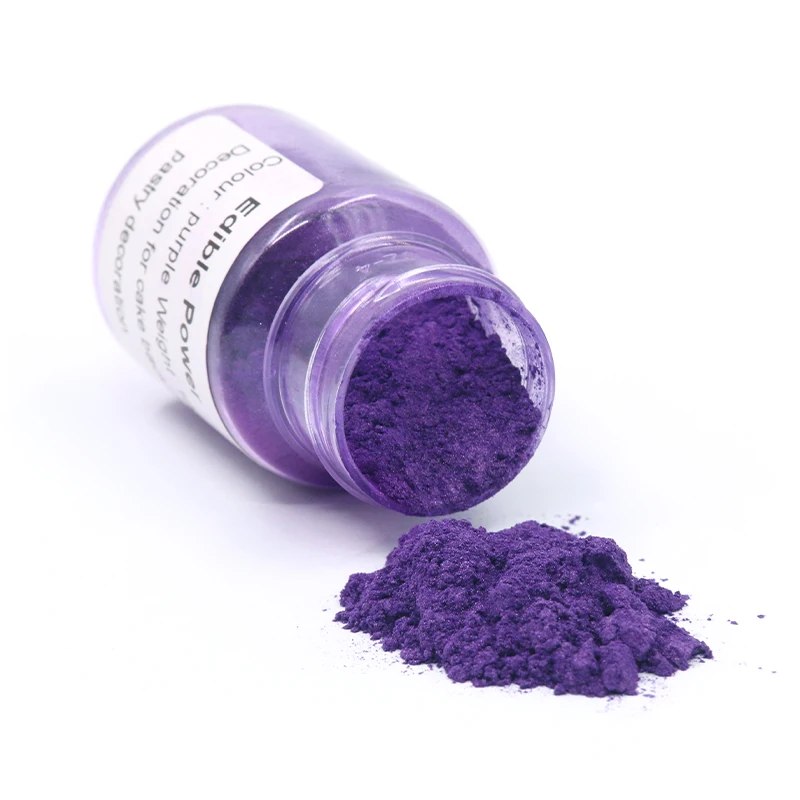 Пищевой порошок пурпурного цвета для шоколада торта хлеба выпечки обжарки