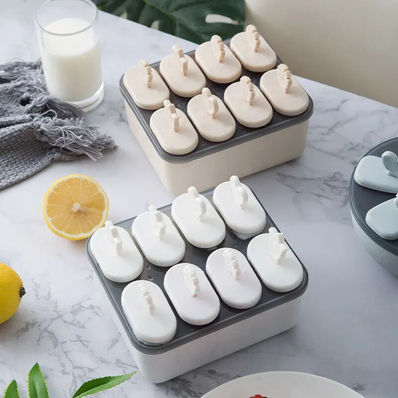 6/8 сетки контейнер для льда ldpе пресс форма творческий домашнего мороженого