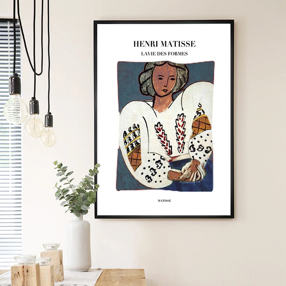 Абстрактный плакат печать на холсте настенное искусство французский Фрид Анри