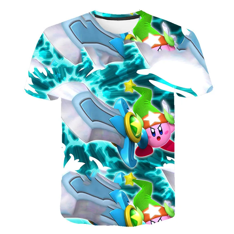 

Boys and girls 3D printing casual fashion T-shirt, street hip-hop style, comfortable and breathable top, 2021 summer essential n
