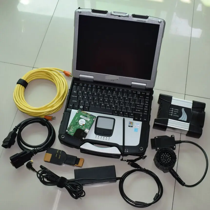 Для BMW ICOM NEXT 2021 03 v программное обеспечение 750GB HDD + CF30 Ноутбук готов к работе для bmw
