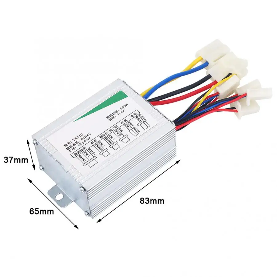 48V 500W DC Electric Bike Motor Brushed Controller Box for Bicycle Scooter E-bike Accessories | Спорт и развлечения