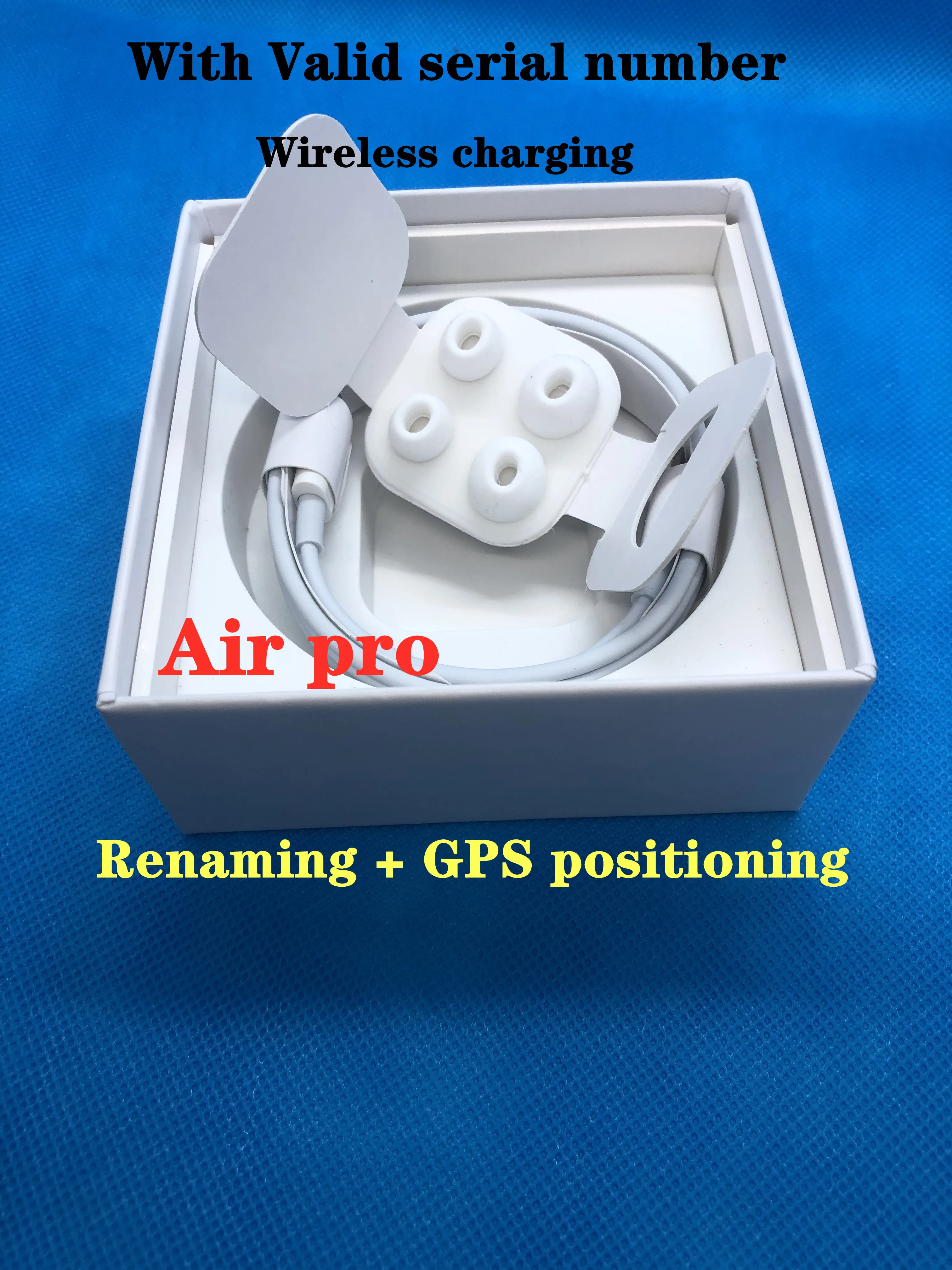 

Беспроводные Bluetooth-наушники airtwopдинги 2 pro 3 с позиционированием, изменением имени, беспроводной зарядкой, умным датчиком и антенной