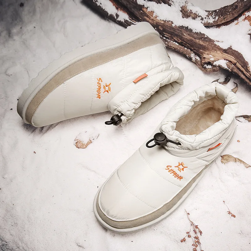 

Мужские зимние ботинки, удобная хлопковая обувь для ног, мужские ботинки, теплые зимние ботинки, холодная мужская обувь, ботильоны, обувь