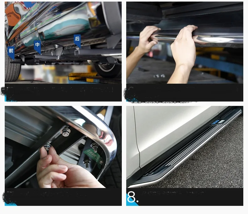 Бортовая ходовая плата для Honda CRV Шаговая панель 17 2017 2018 2019 2020|Педали| |