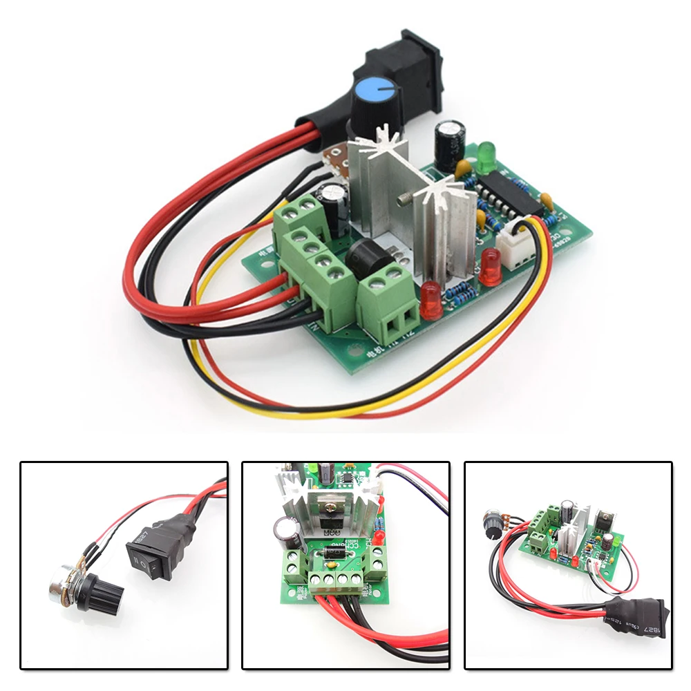 

Accessory Motor Speed Controller 6V 12V 24V Parts Replacement DC 6V-30V
