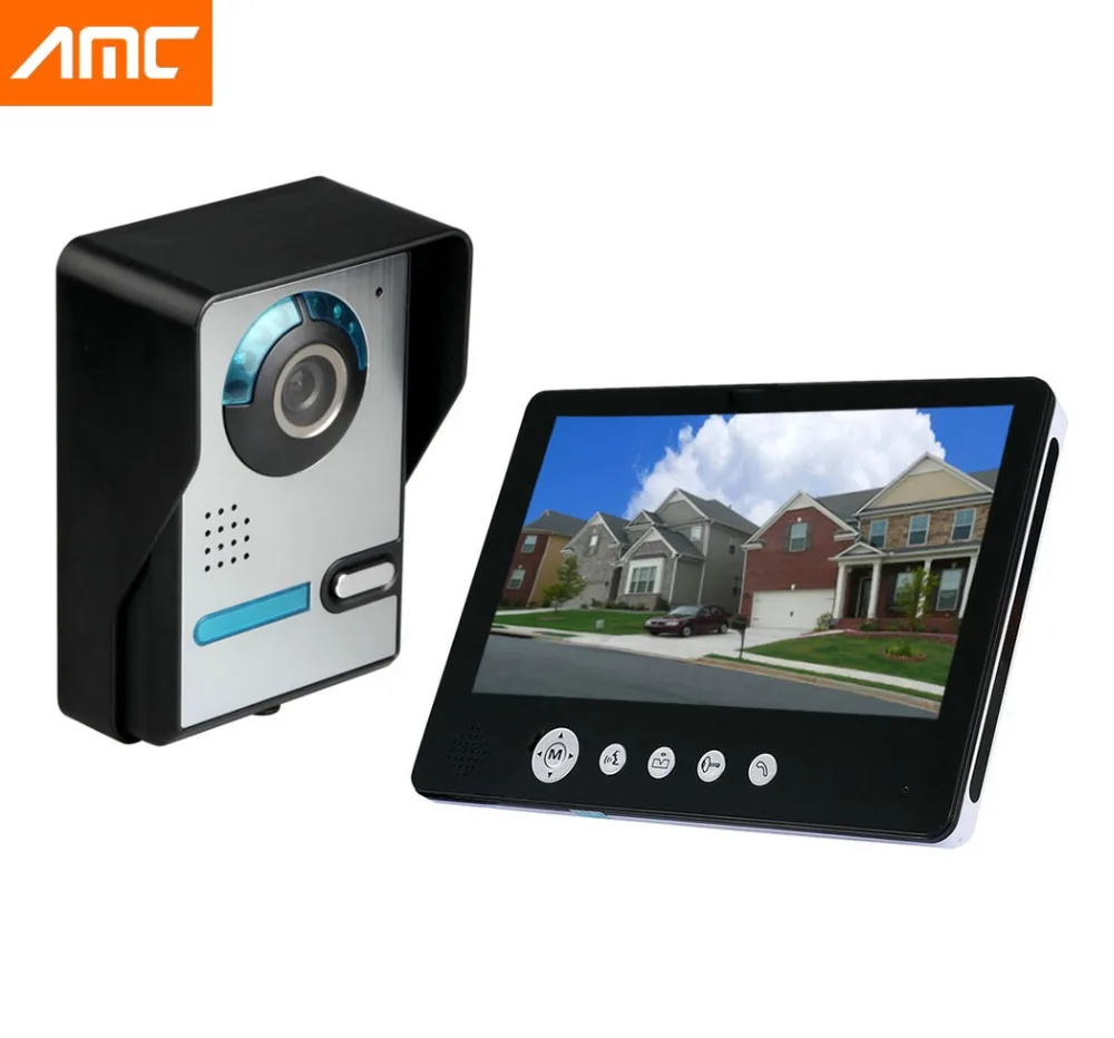 

9 inch LCD Monitor 900TVL Camera Video Door Phone Intercom Door Bell IR Night Vision Camera video doorphone for Home villa