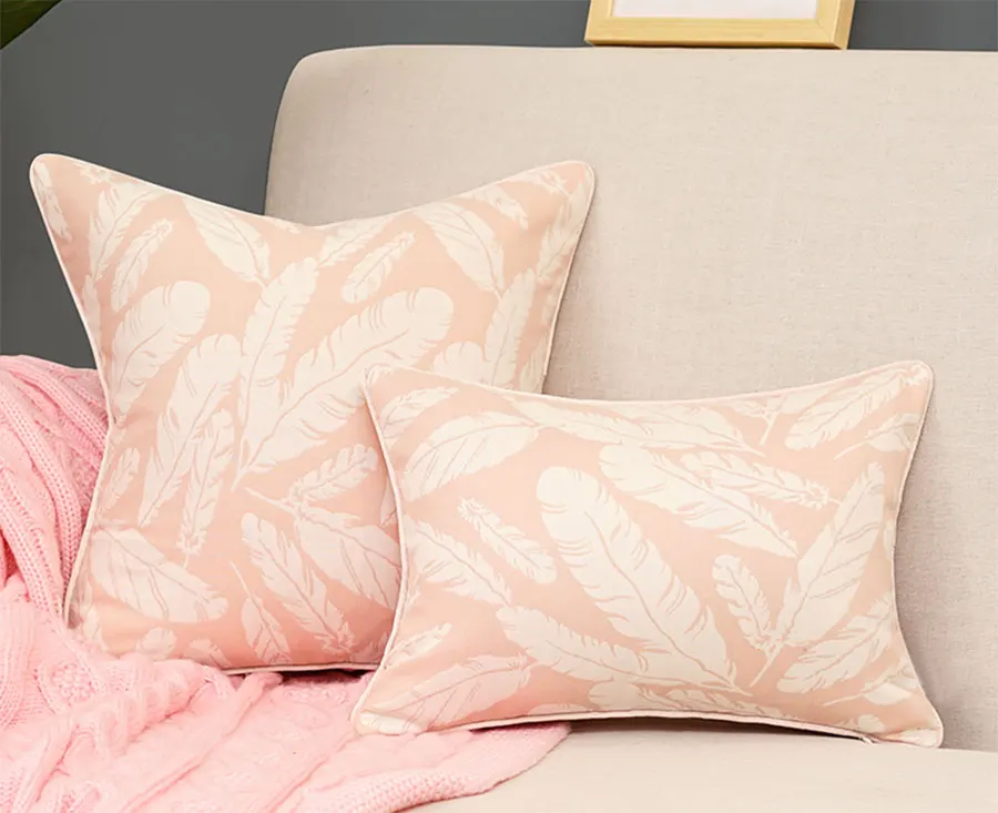 Романтическая розовая синяя подушка для принцессы/Чехол almofadas однотонная