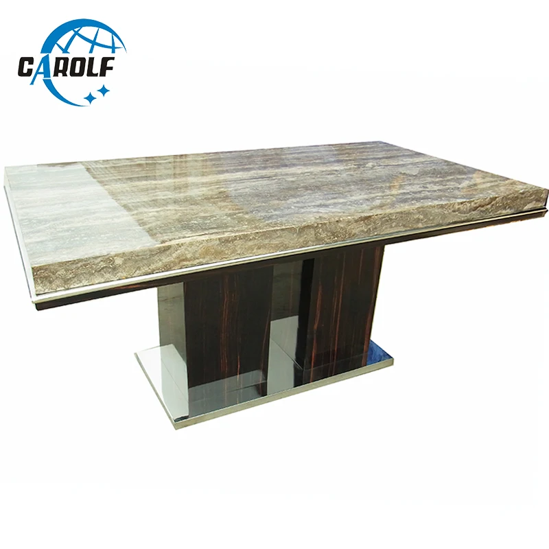 Современная роскошная мебель для столовой Новый деревянный обеденный стол с