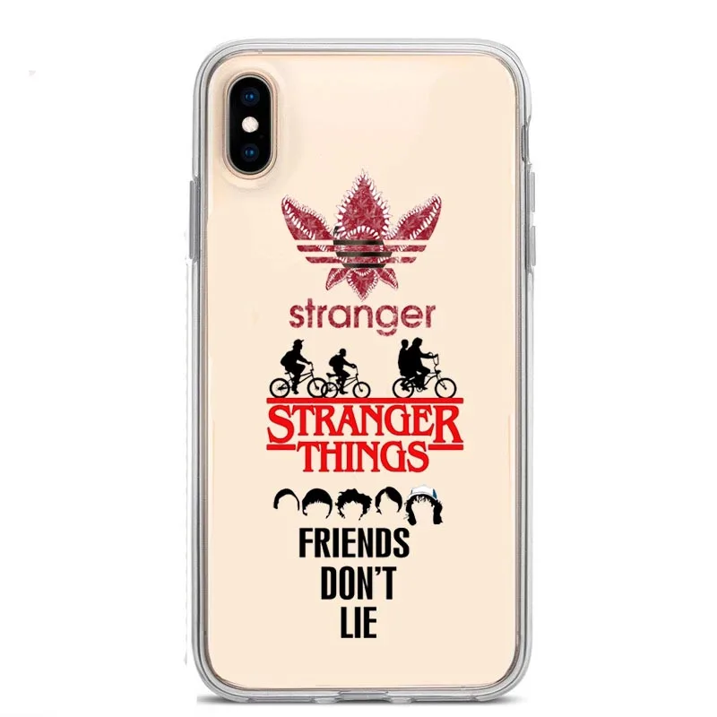 TPU Stranger things Сезон 3 Мягкий Силиконовый ТПУ чехол для телефона чехол для iPhone 8 7 6 6S Plus X XS MAX 5 5S SE XR Американский ТВ Coque Capa - Цвет: TPU
