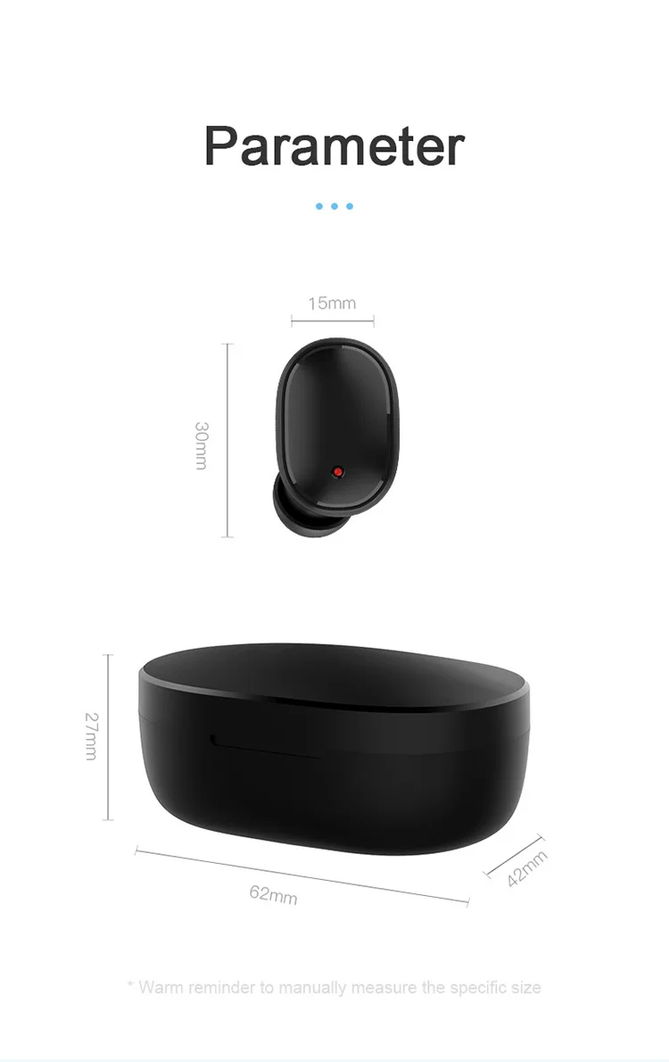 

Portable Bluetooth Earphone Wireless Headphones HiFi Music Earbuds Sports Gaming Headset For IOS Android Phone